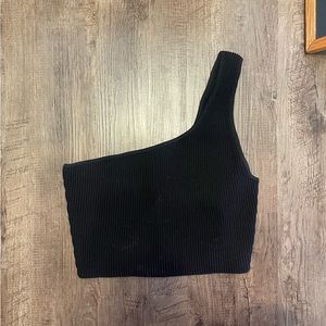 One shoulder tank